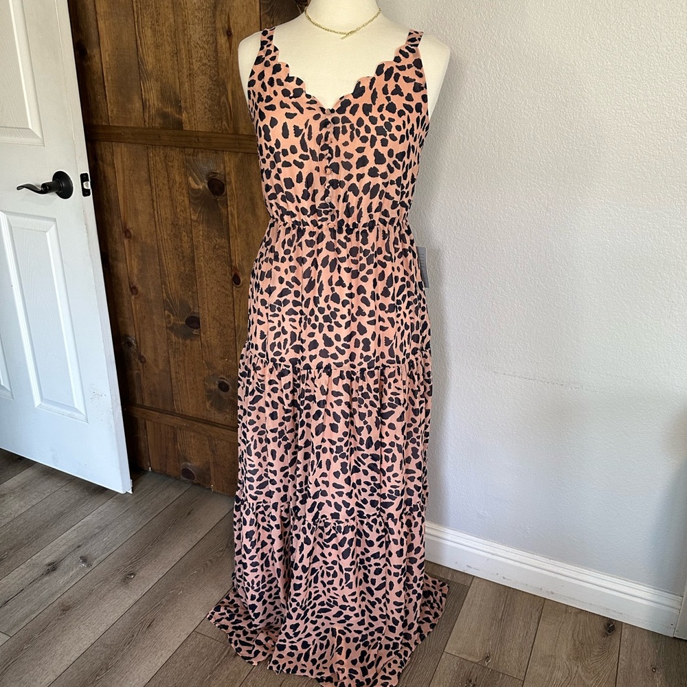 MELLODAY Pink/Navy Dress